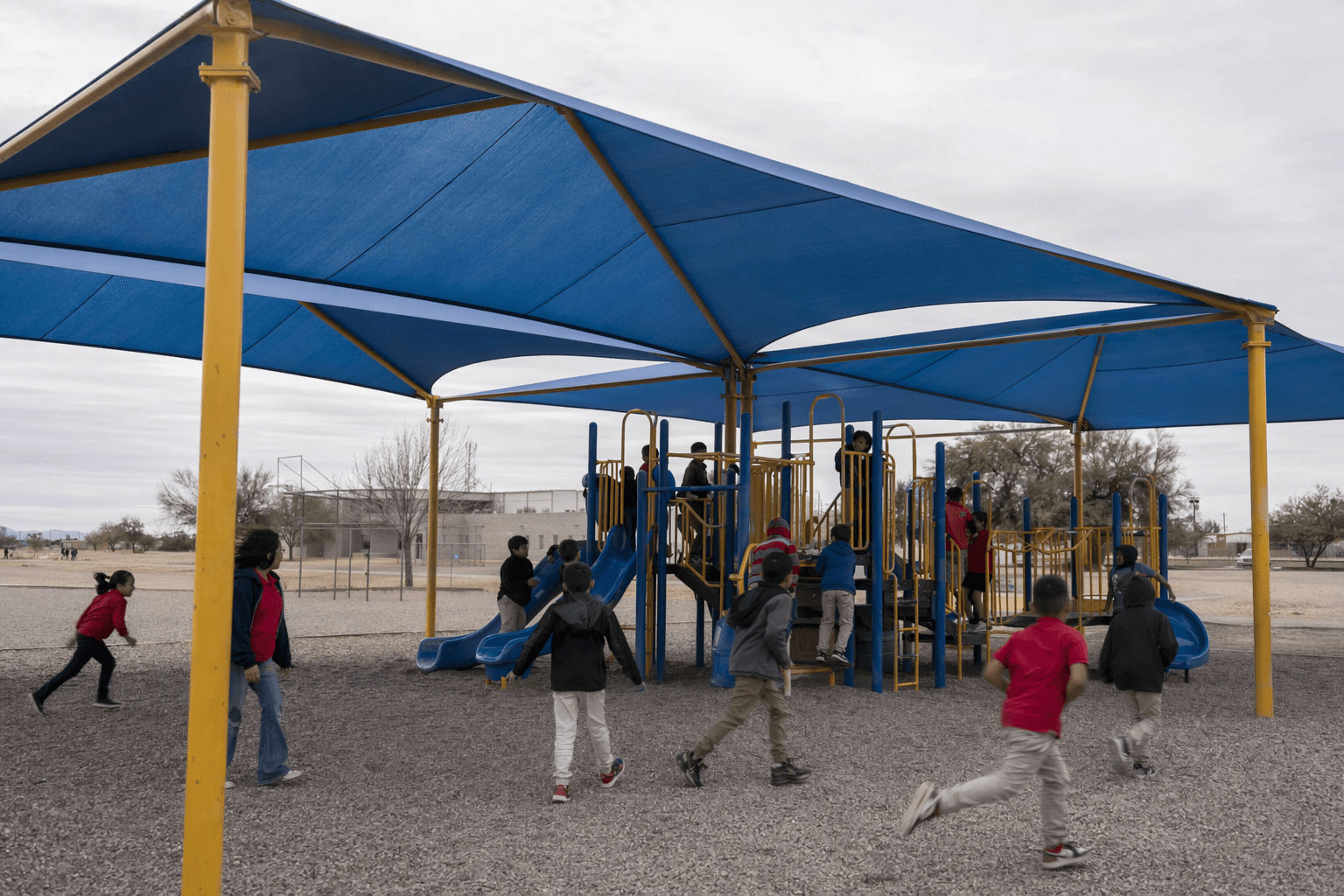 Gadsden district completes shade structures at three schools