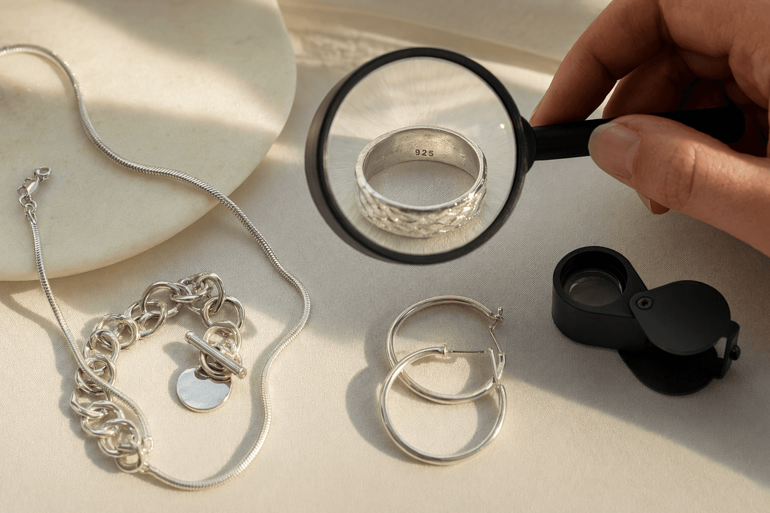 How to Tell Real Sterling Silver from Plated Jewelry