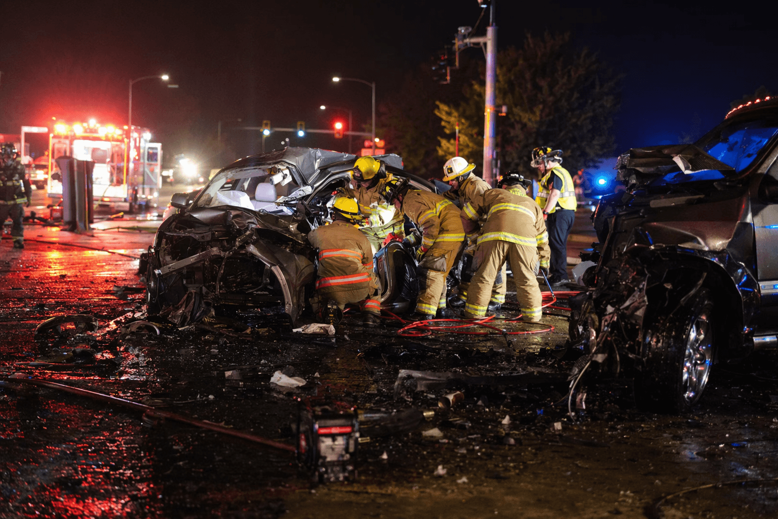 Five injured in serious multi-vehicle crash in Prince George's County