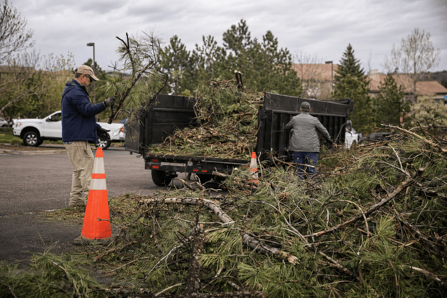Castle Pines offers free slash day for residents at shopping center