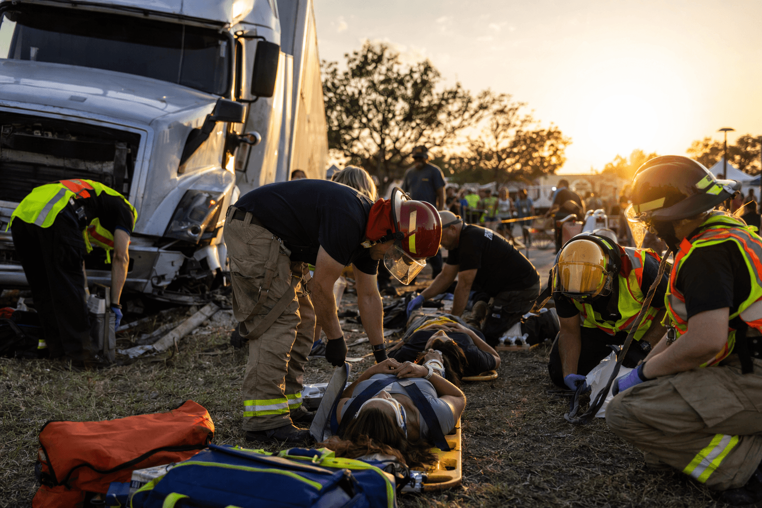 Jim Wells County first responders train for mass-casualty disaster response