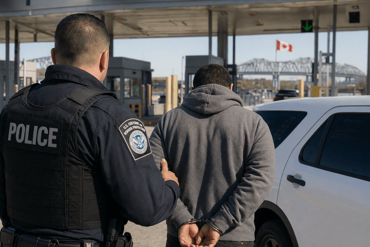 Suffolk drug suspect arrested at Canadian border after school THC case