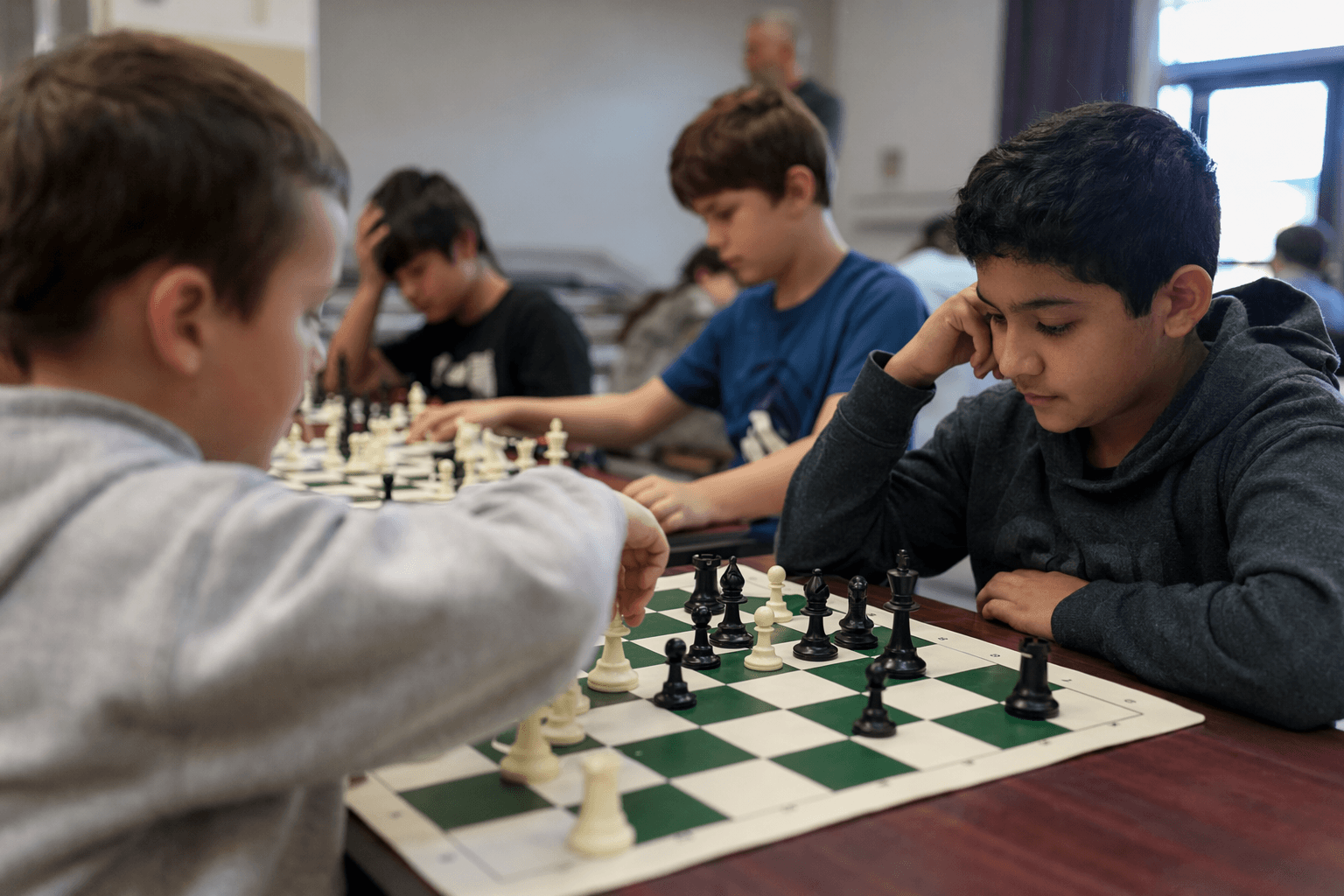 Walnut Creek Elementary revives student-led Chess Club for learning