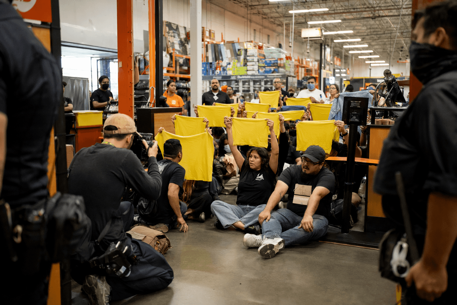 Activists disrupt Westlake Home Depot, demand protections for immigrant workers