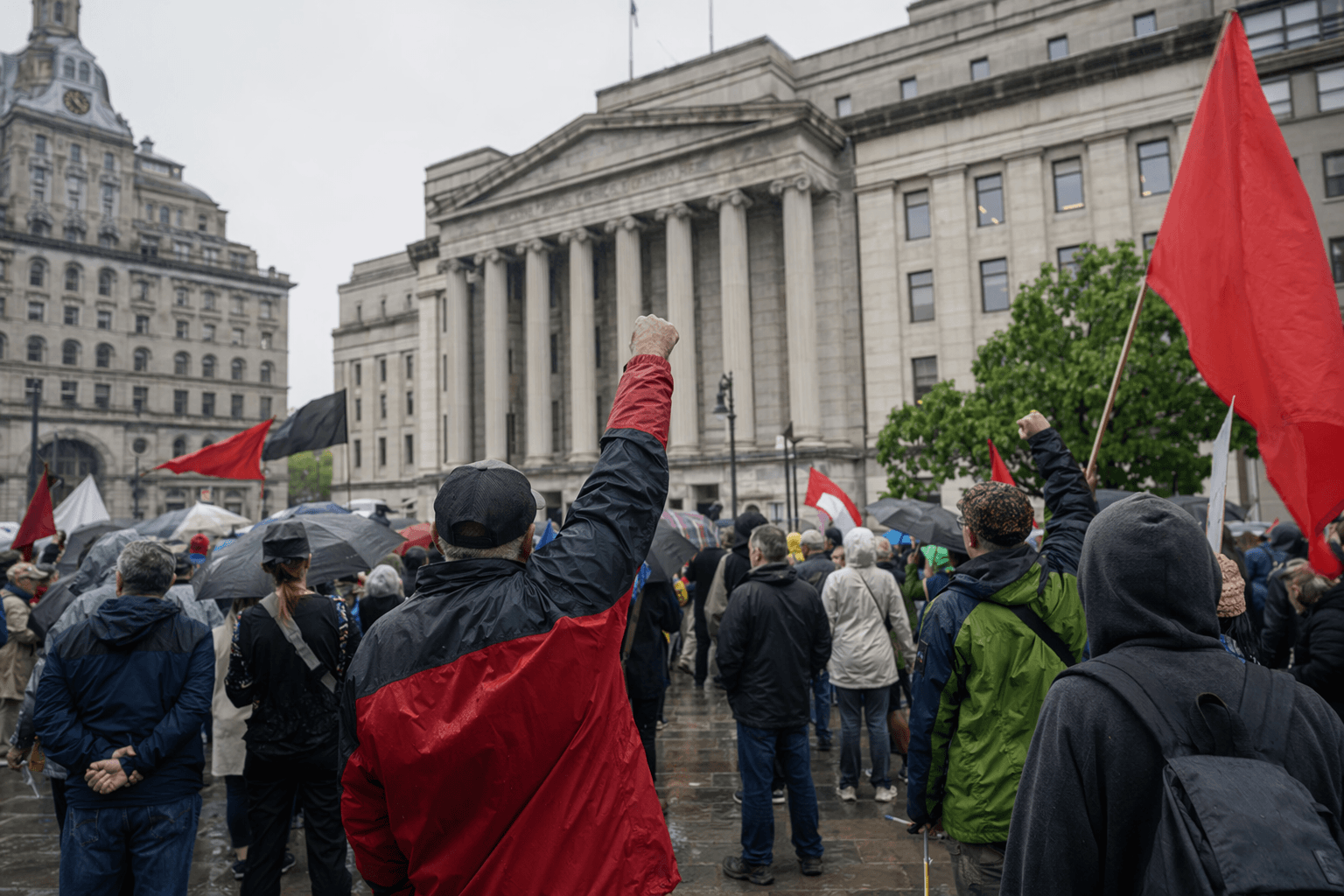 400 rally in Syracuse marks International Workers’ Day protest