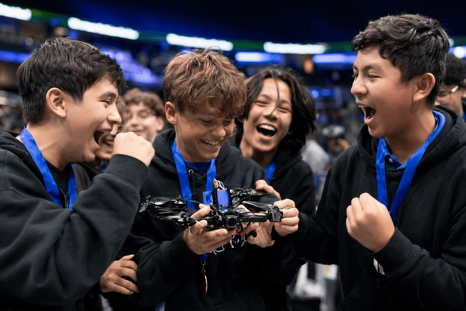 Palm Avenue Middle School wins regional drone title in San Diego STEM showcase