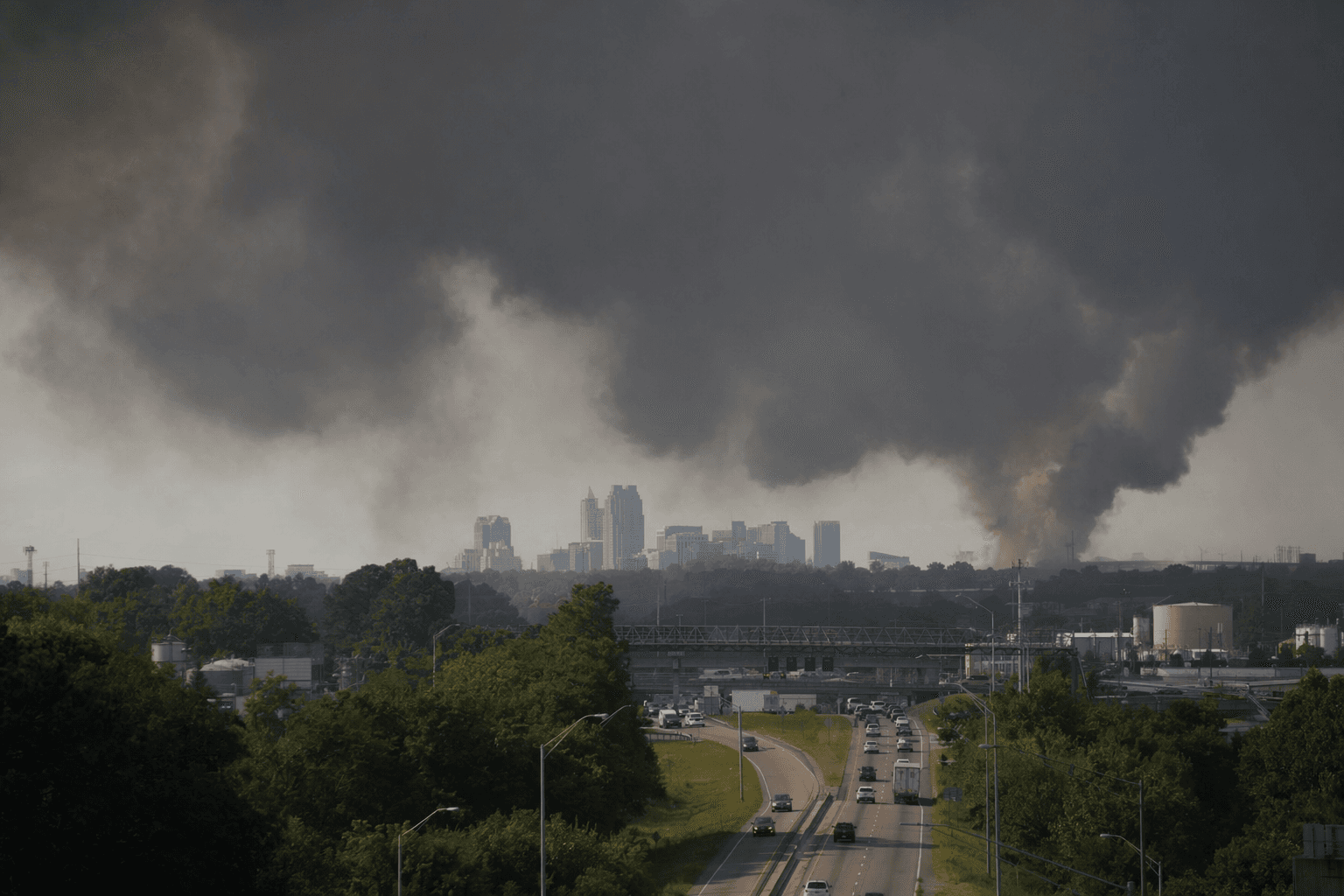 Two Raleigh waste-facility fires send smoke across Wake County