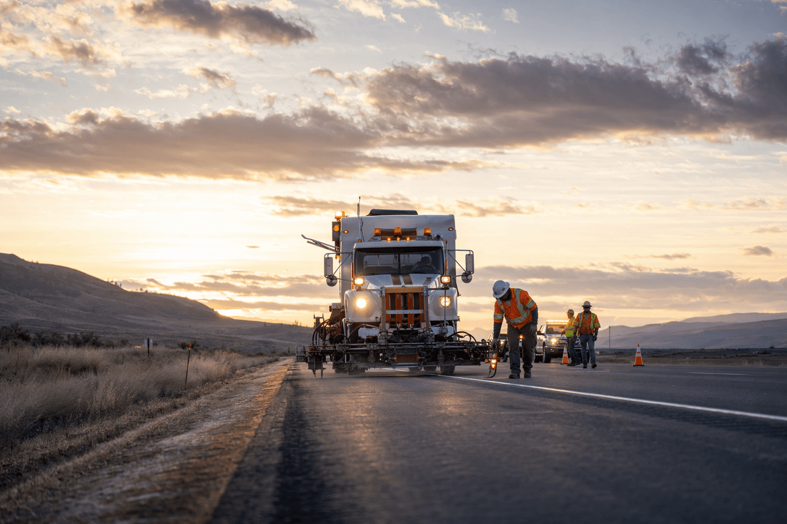 ODOT to stripe I-84 in Baker County, lane closures begin May 4