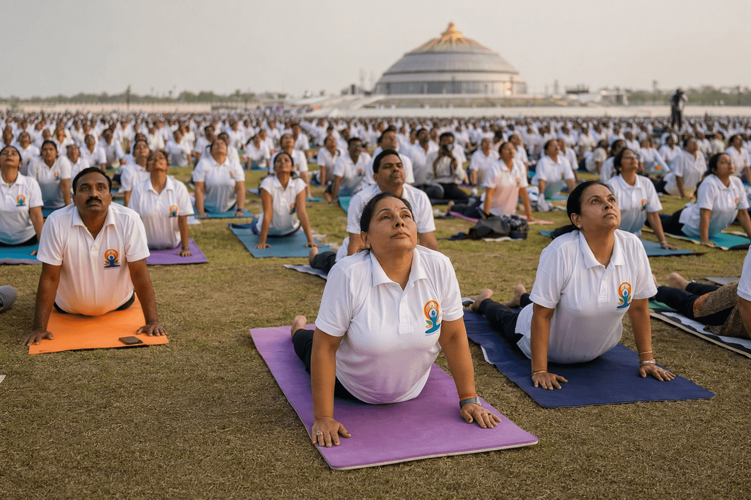 Yoga Mahotsav 2026 draws 6,000 for mass Bhujangasana in Hyderabad