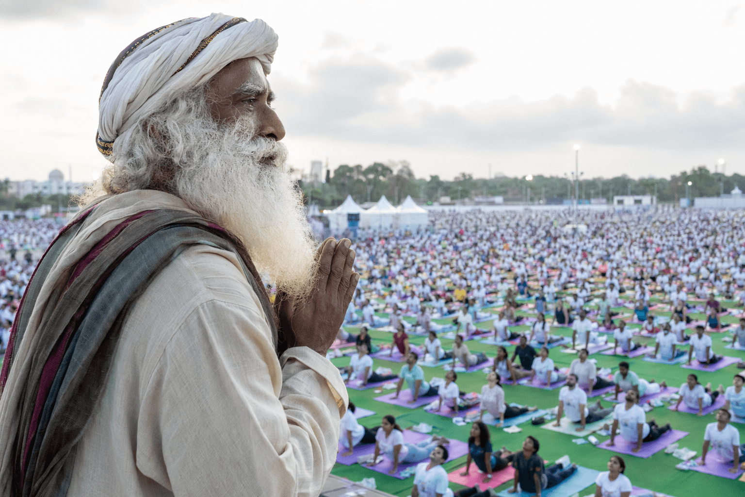 Sadhguru lauds historic IDY 2025 turnout, India leads global yoga revival