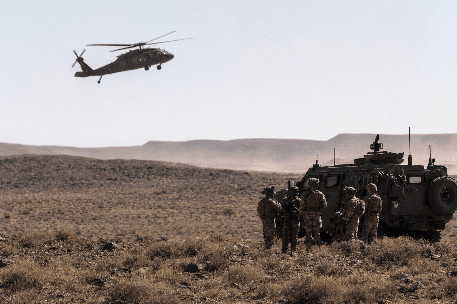 Search underway for two missing U.S. service members in Morocco exercise