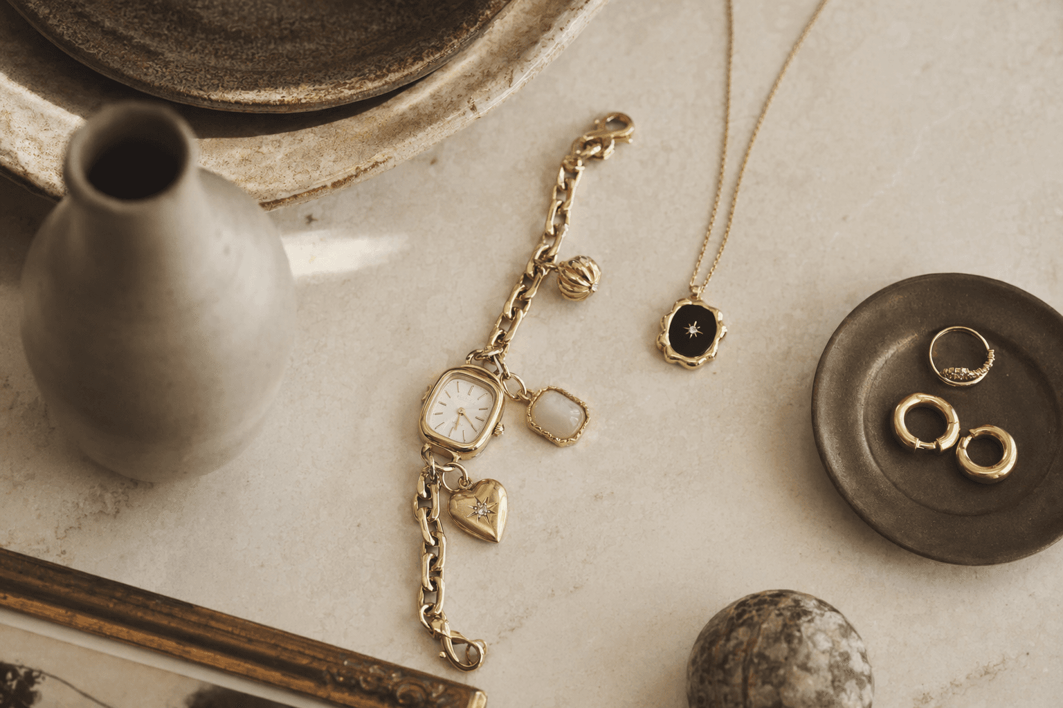 Kinn and Shoppe Amber Interiors launch heirloom jewelry for everyday wear