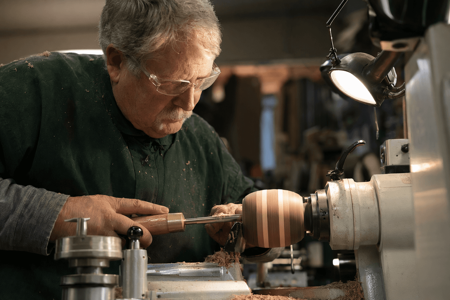 Tom Voegeli Leads Segmented Turning Night in Mount Vernon