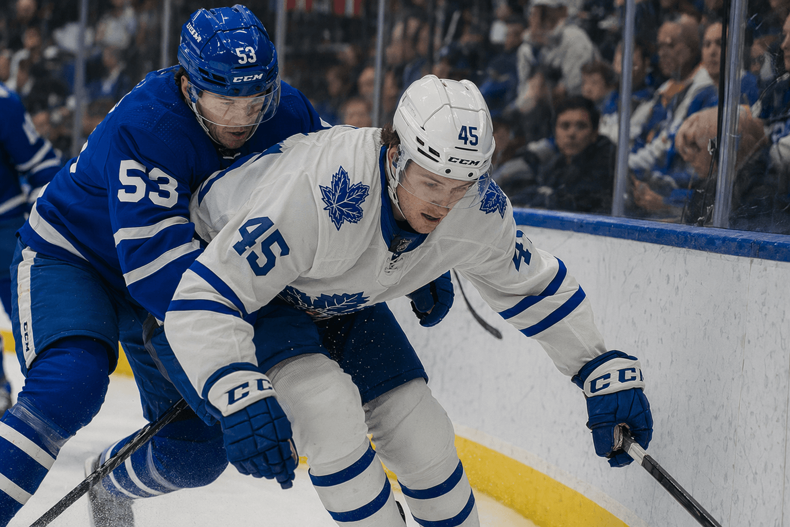 Easton Cowan studies Brandon Hagel, seeks bigger playoff impact for Marlies