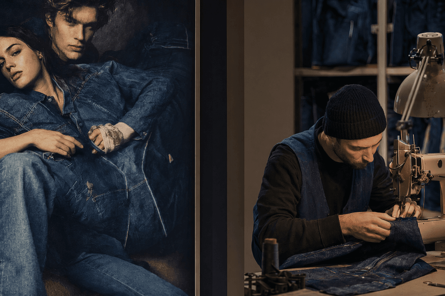 Dutch denim brands mix provocative ads with sustainability-driven craftsmanship