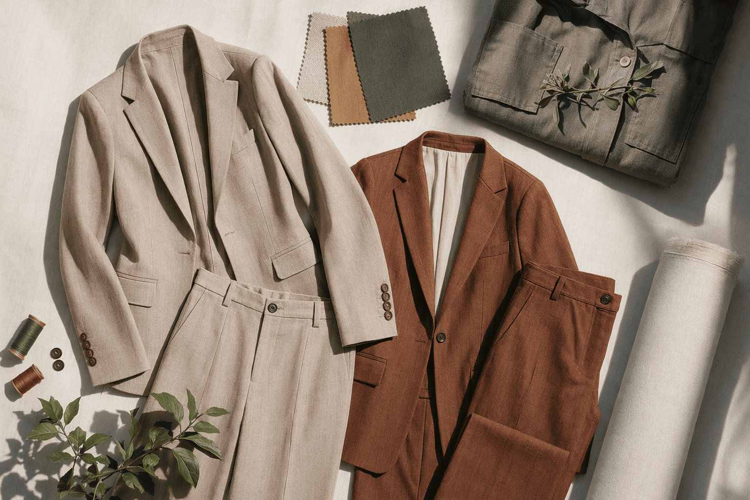 18 Sustainable Suits and Co-ords for Capsule Wardrobes