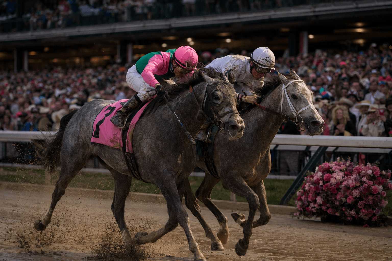 Gun Runner Proves His Power with 1-2 Kentucky Oaks Finish