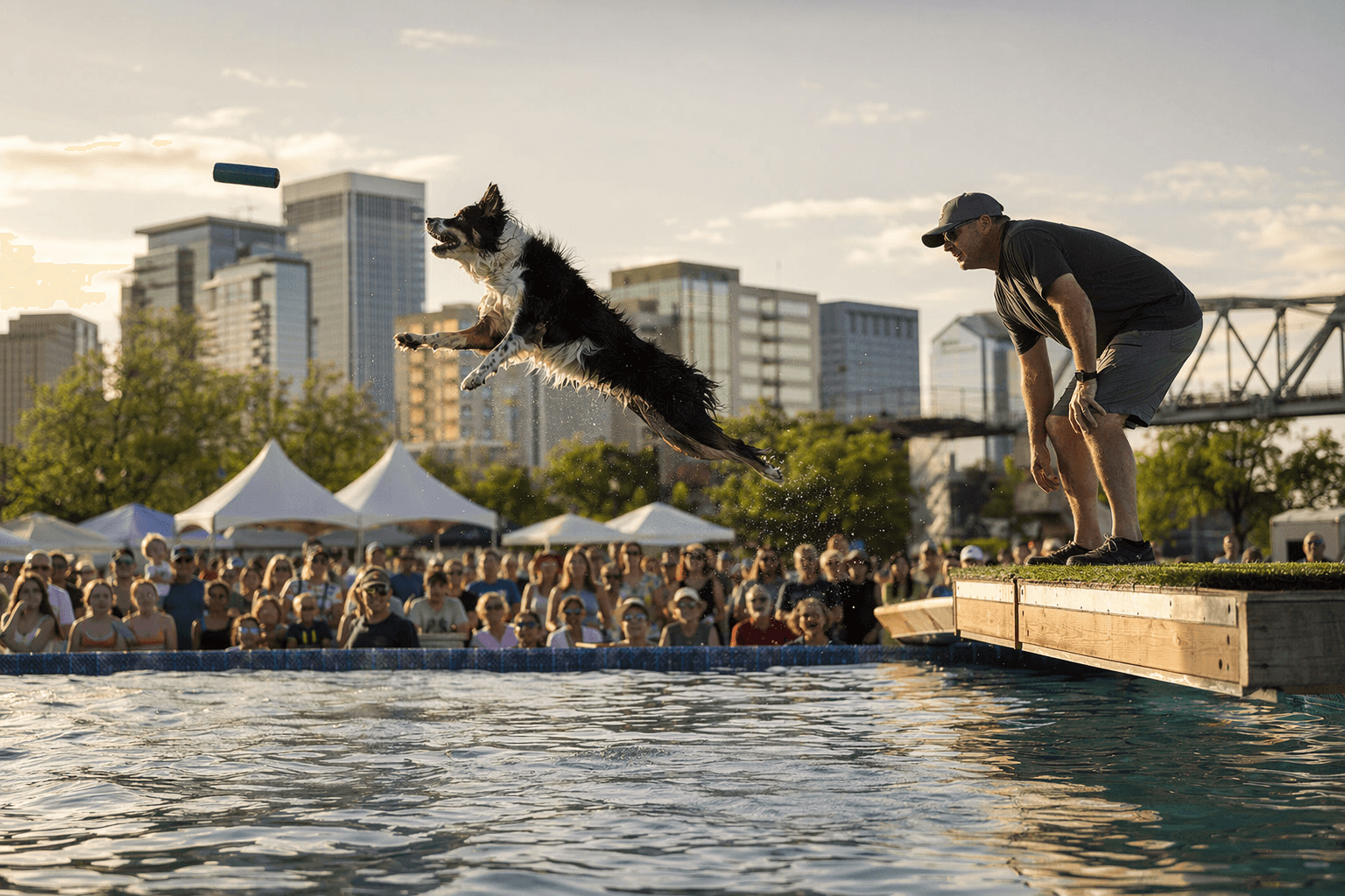 Riverrock returns to Richmond, dog agility and Air Dogs draw crowds