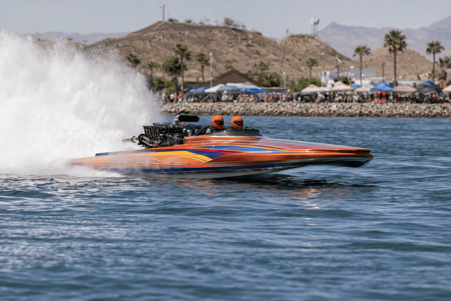 Parker to host high-speed drag boat races at BlueWater Resort this weekend