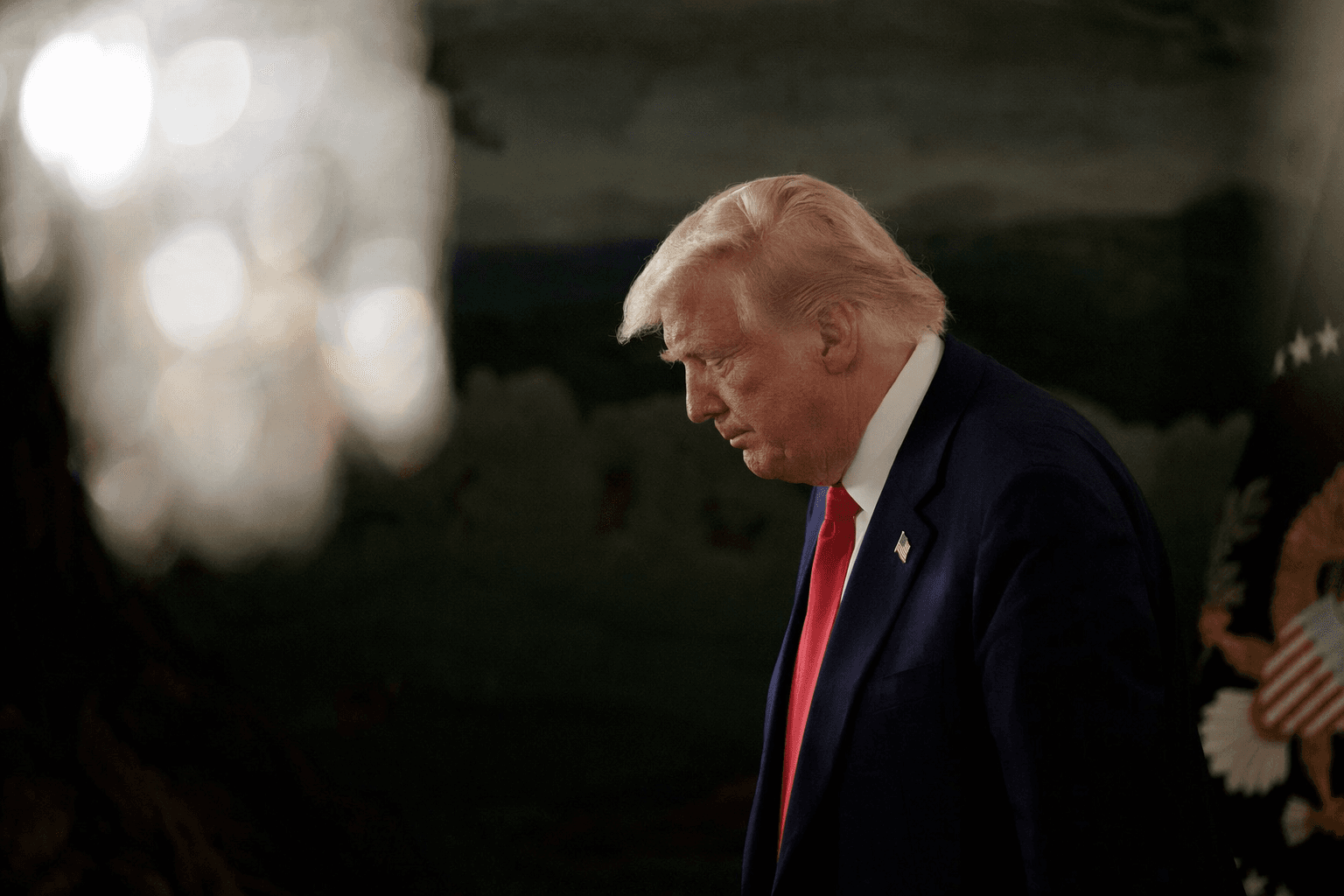 Trump approval sinks to second-term low as disapproval hits record high