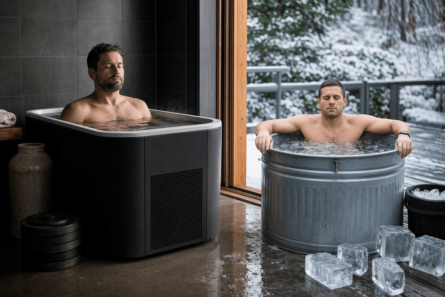 Cold Plunge vs Ice Bath, Key Differences in Cost and Control