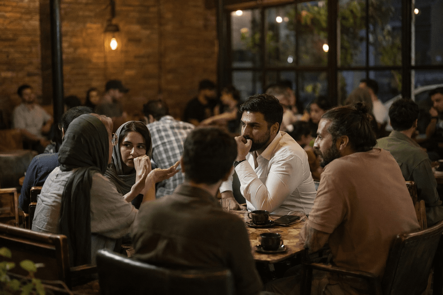 Iran’s Coffee Shops Offer Low-Cost Refuge Amid Hardship