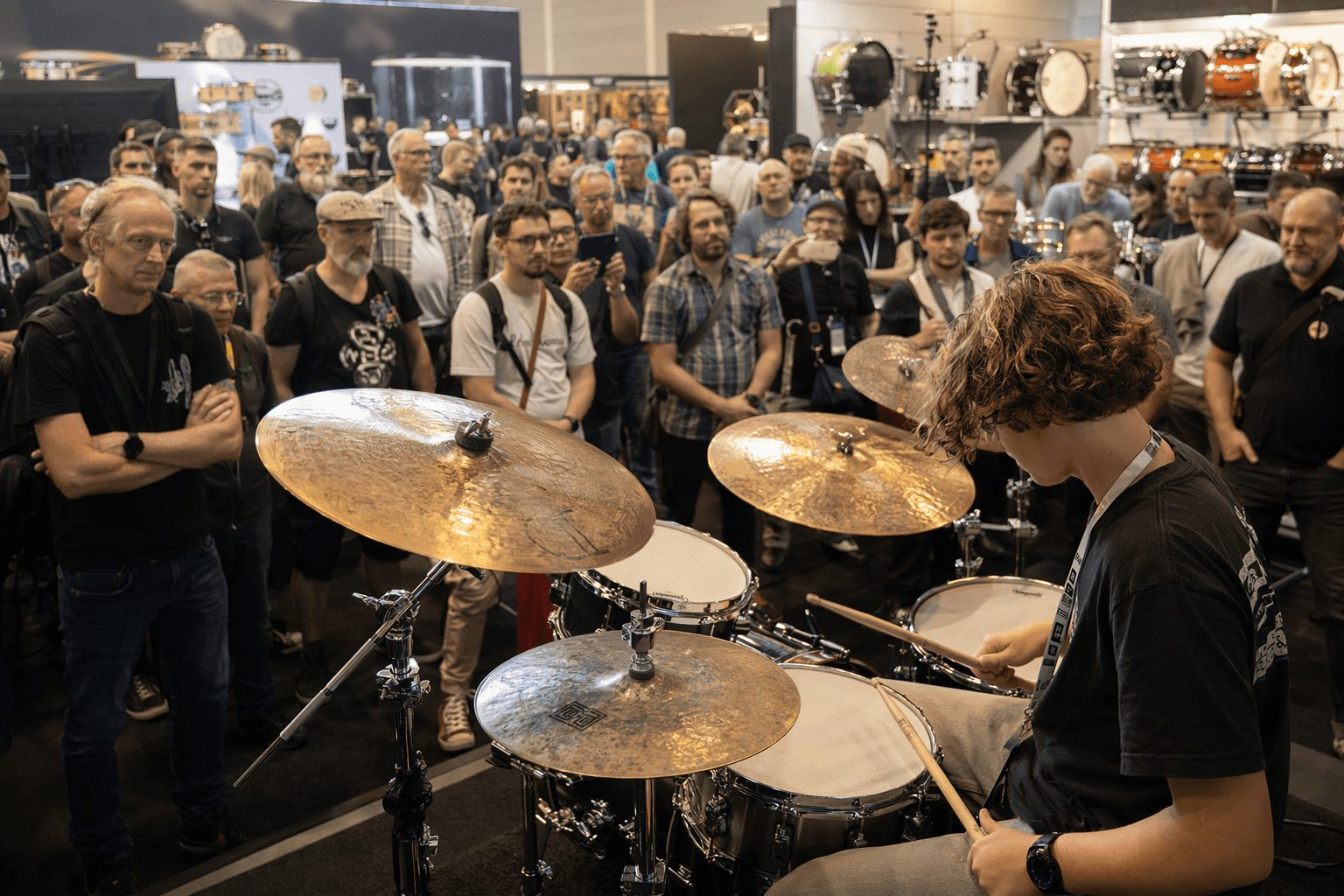 Europe Drum Show 2026 draws crowds, gear demos, and drum community buzz