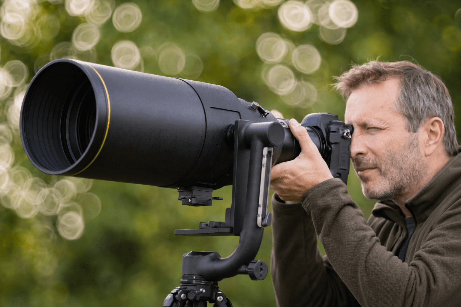 Rare Nikon 2000mm Reflex lens amazes photographers with donut bokeh