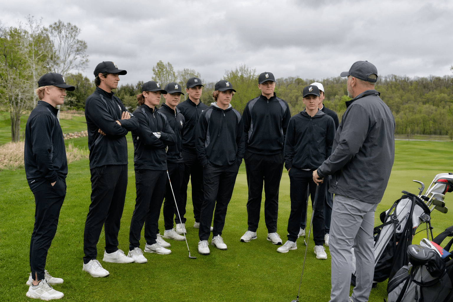 West Iron County boys golf team photo names spring roster