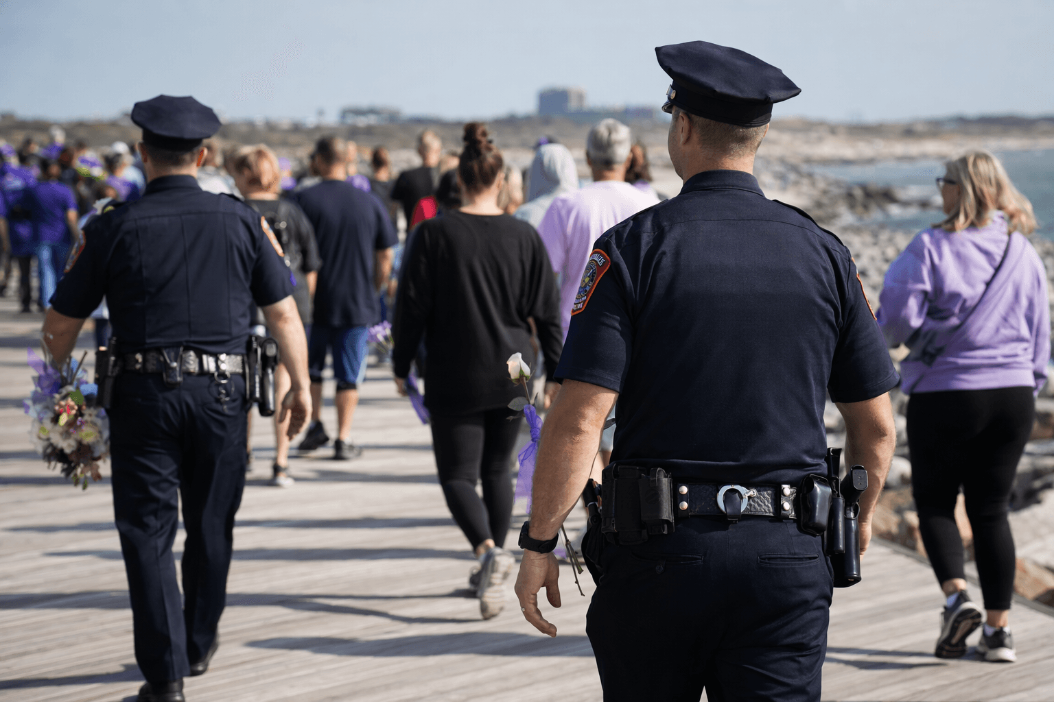 Suffolk police join MADD Long Island walk at Jones Beach for victims