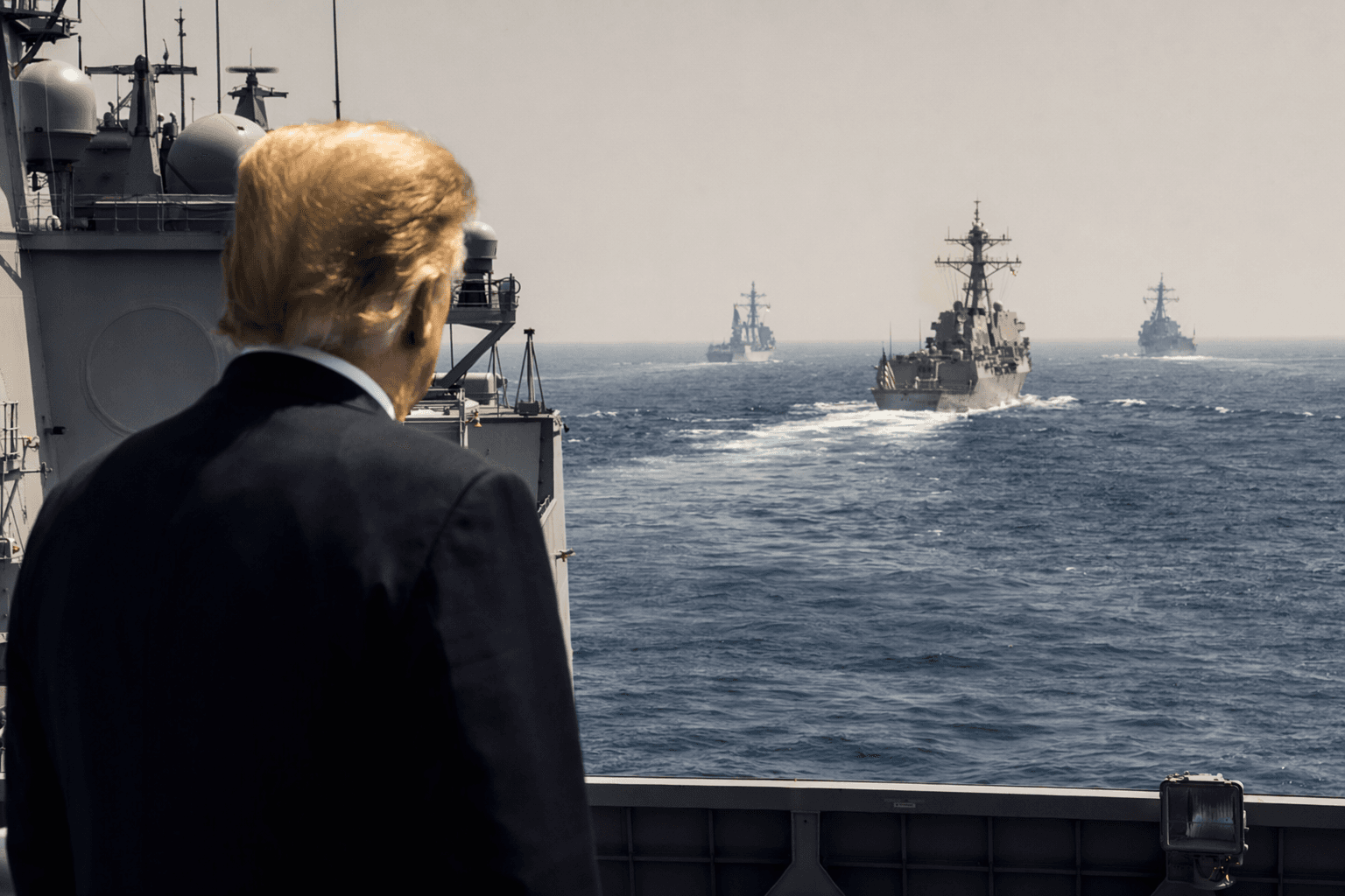 Trump Launches Naval Escort to Free Stranded Ships in Hormuz