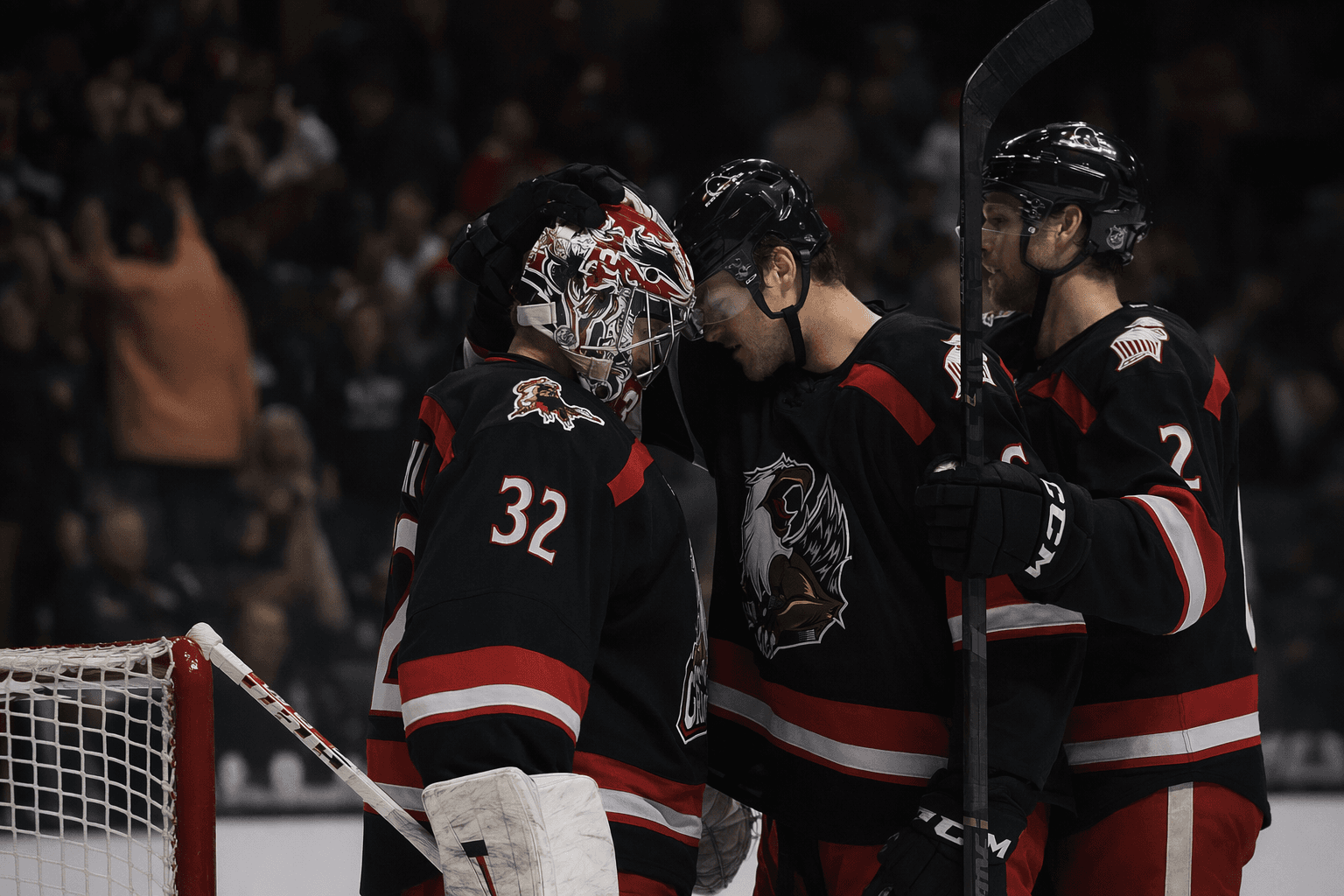 Postava blanks Moose as Griffins even Central semifinal series 1-1
