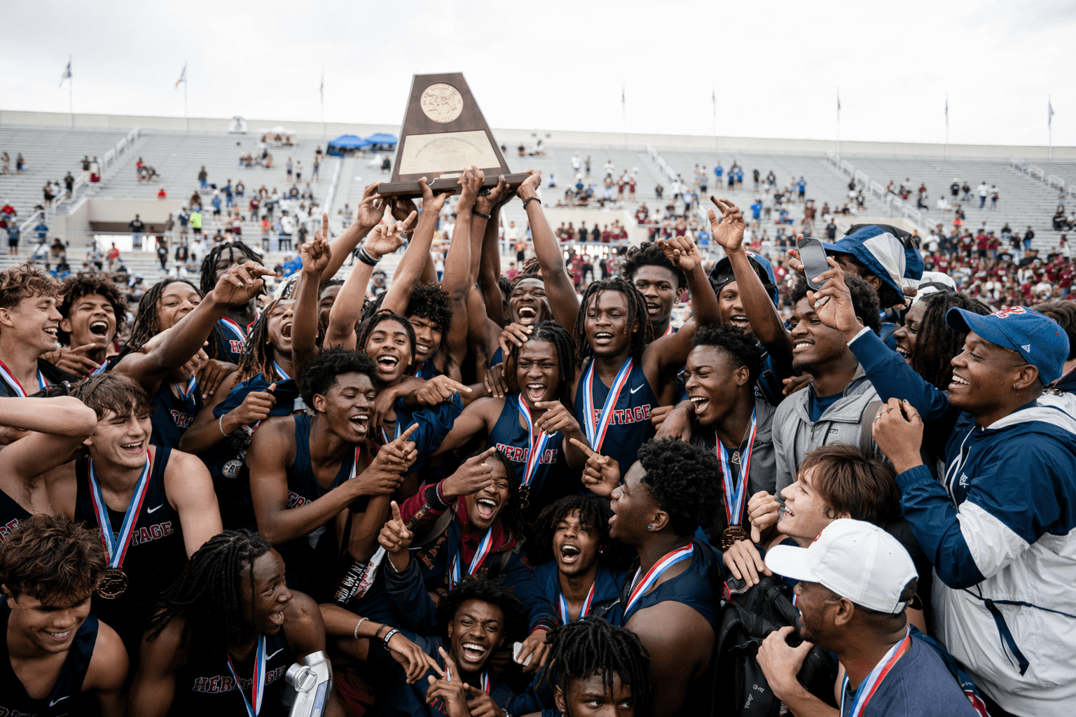 Frisco Heritage boys win UIL 5A Region II track title in Arlington