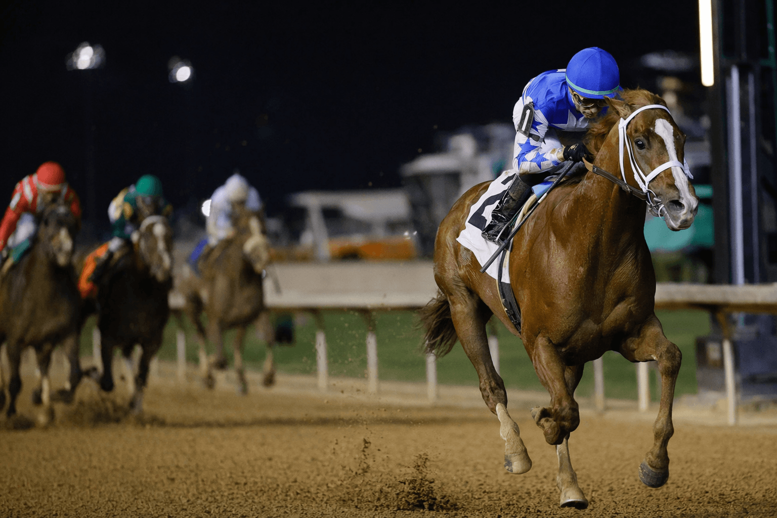 Doublecents Dominates Oaklawn Maiden Field by 11 1/2 Lengths