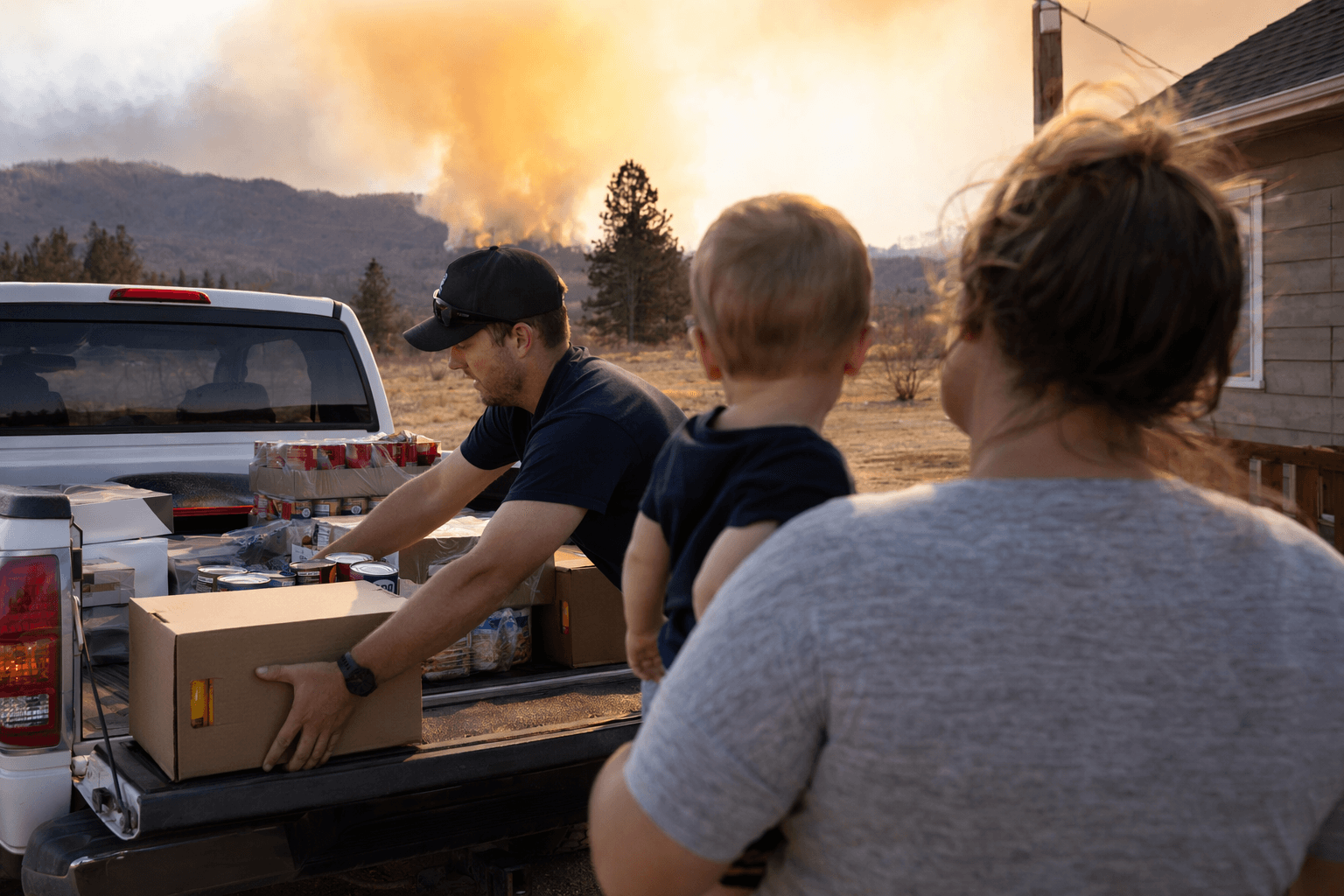 Food bank delivers aid across Brantley County as wildfire rages