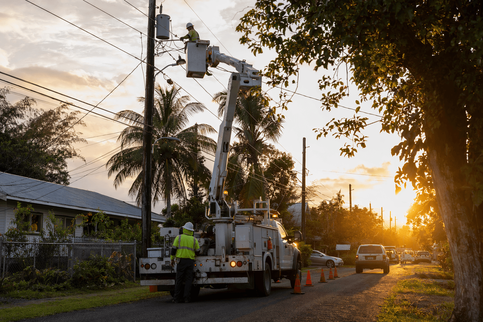 Hawaiian Electric restores power to thousands in Puna after outages