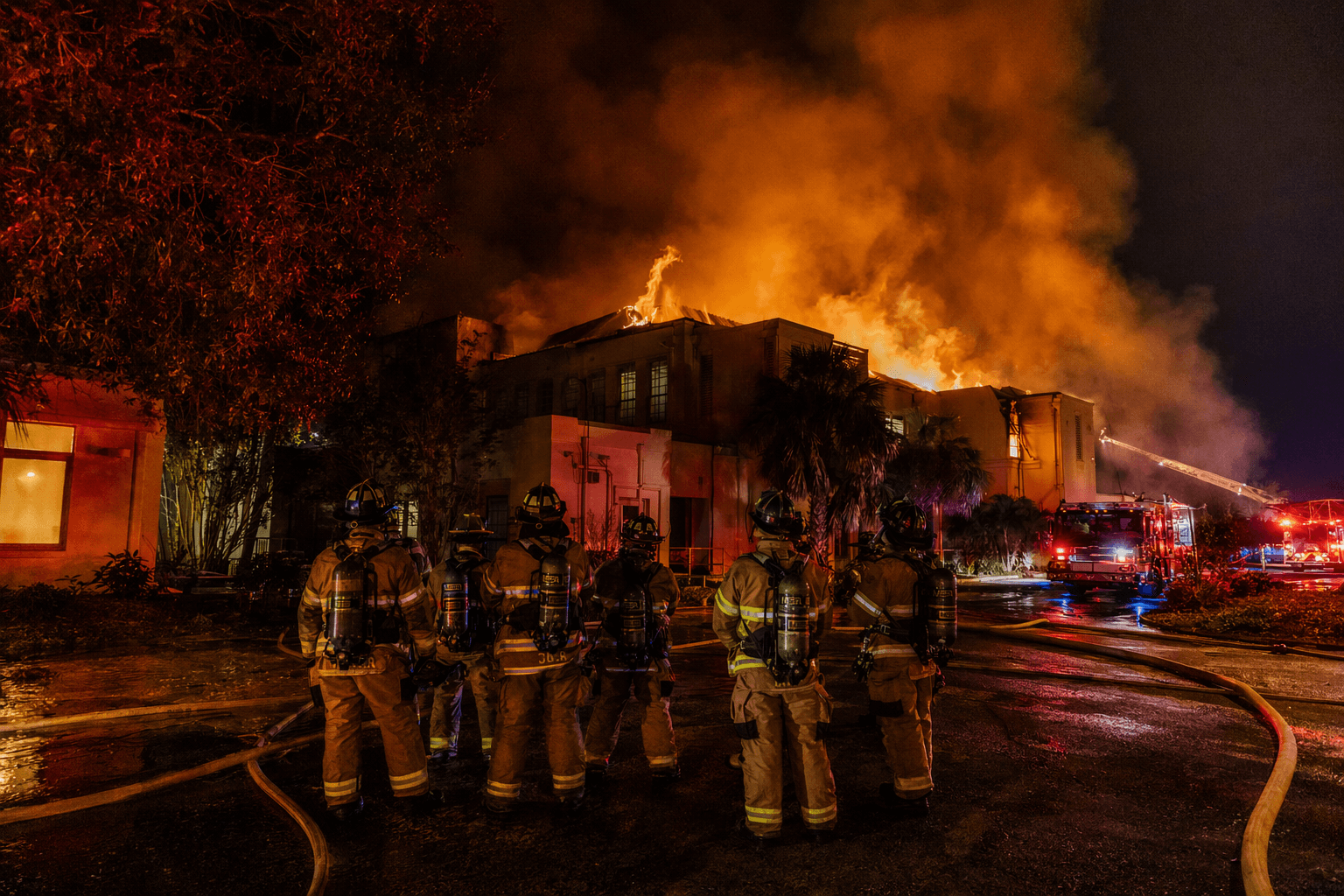 Major fire threatens total loss of USF St. Petersburg lab building