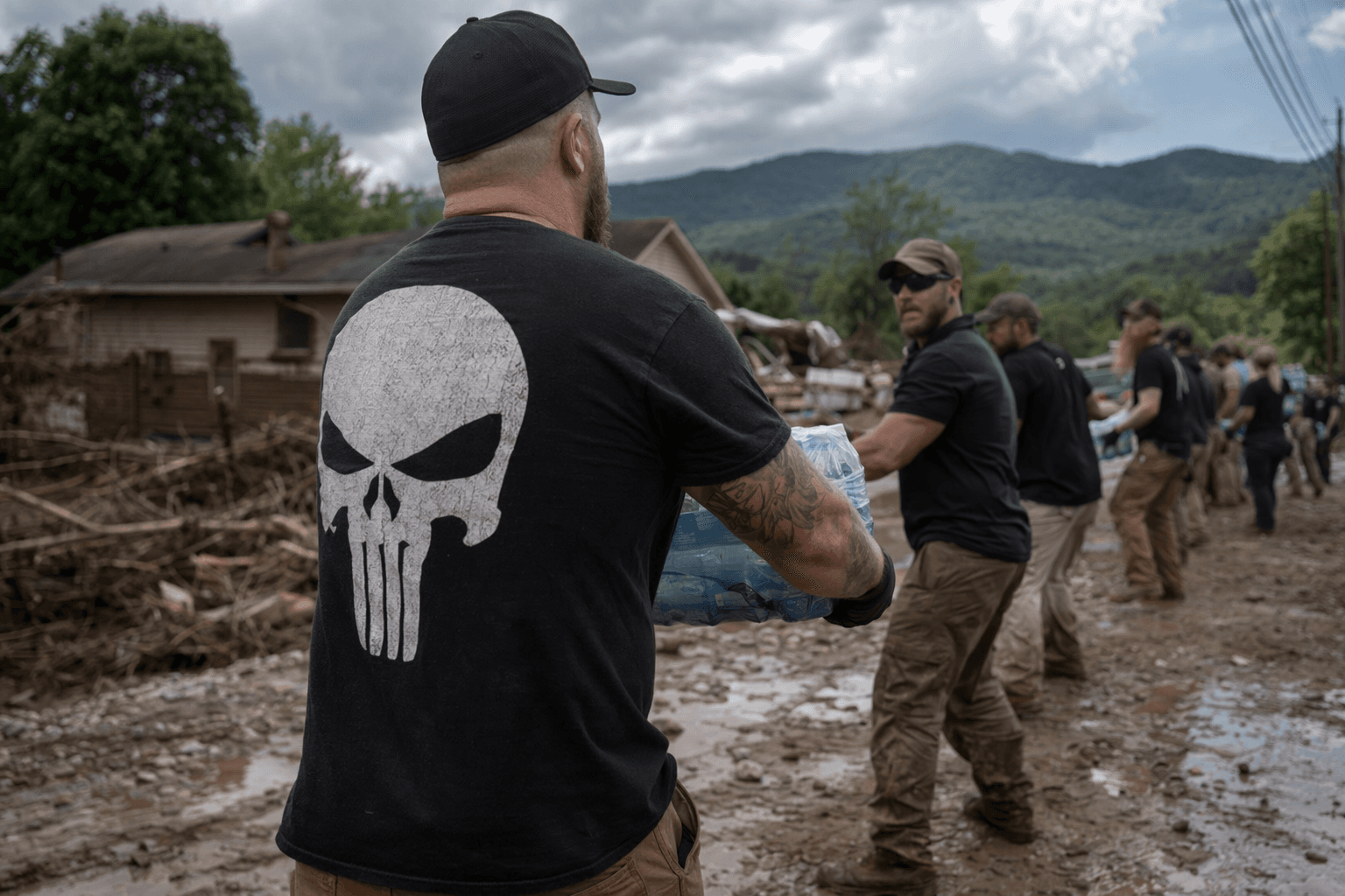 White supremacists exploit disasters to recruit, reshape image, sow distrust