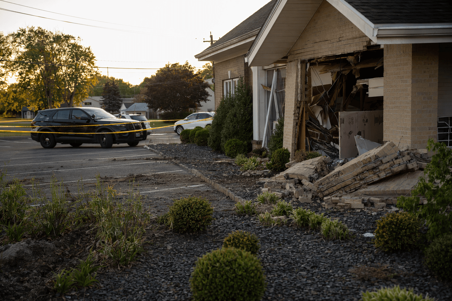 Onondaga County deputy charged after crashing into Manlius dental office