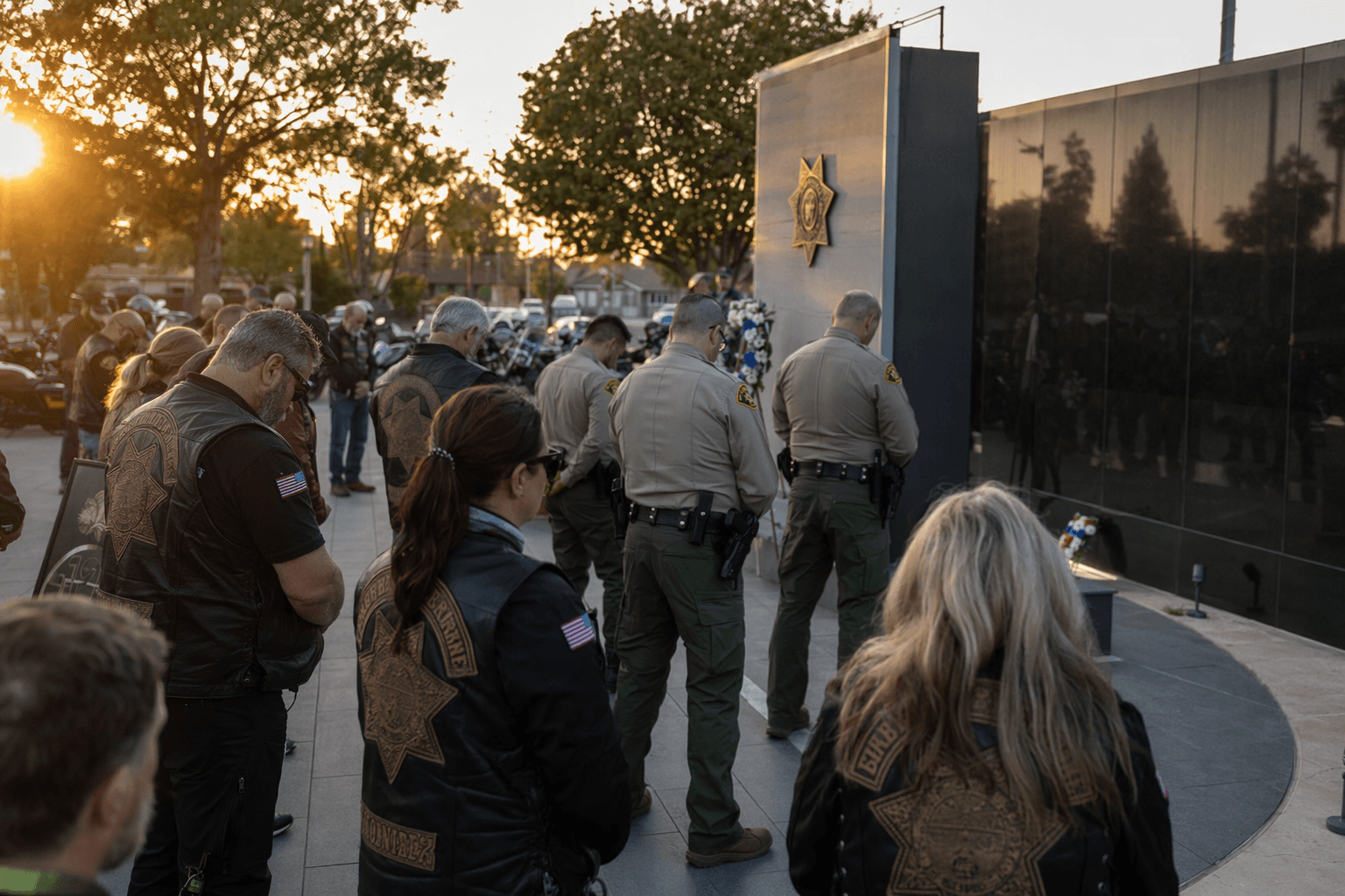 Long Ride riders honor fallen deputies at new Fresno memorial