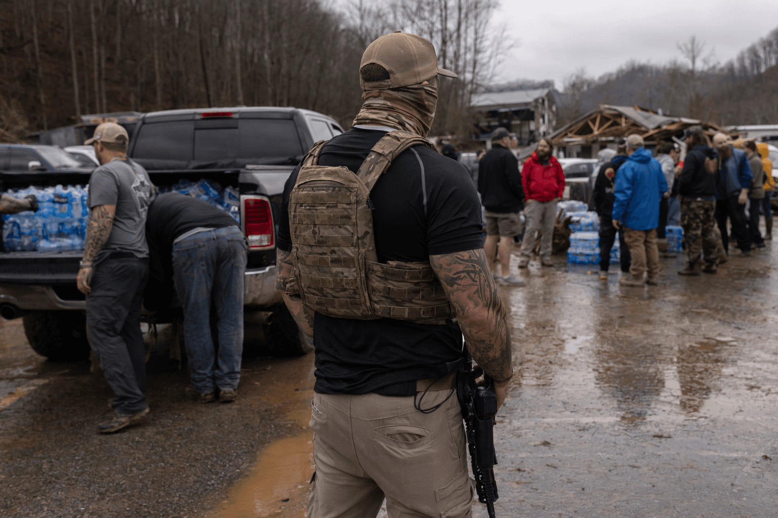 White nationalists and militias exploit disasters to recruit, sow distrust