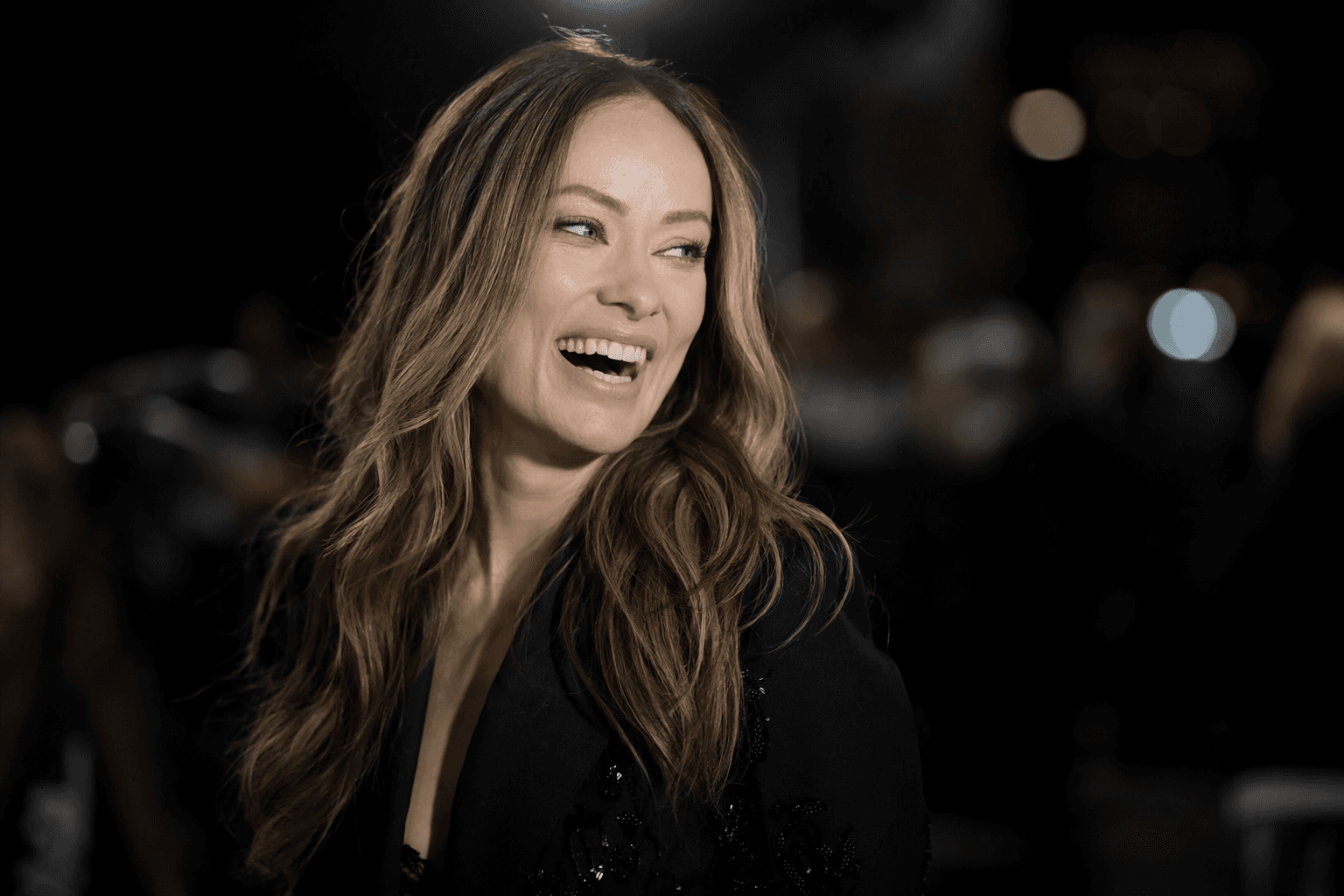 Olivia Wilde laughs off Gollum comparison after viral red carpet interview