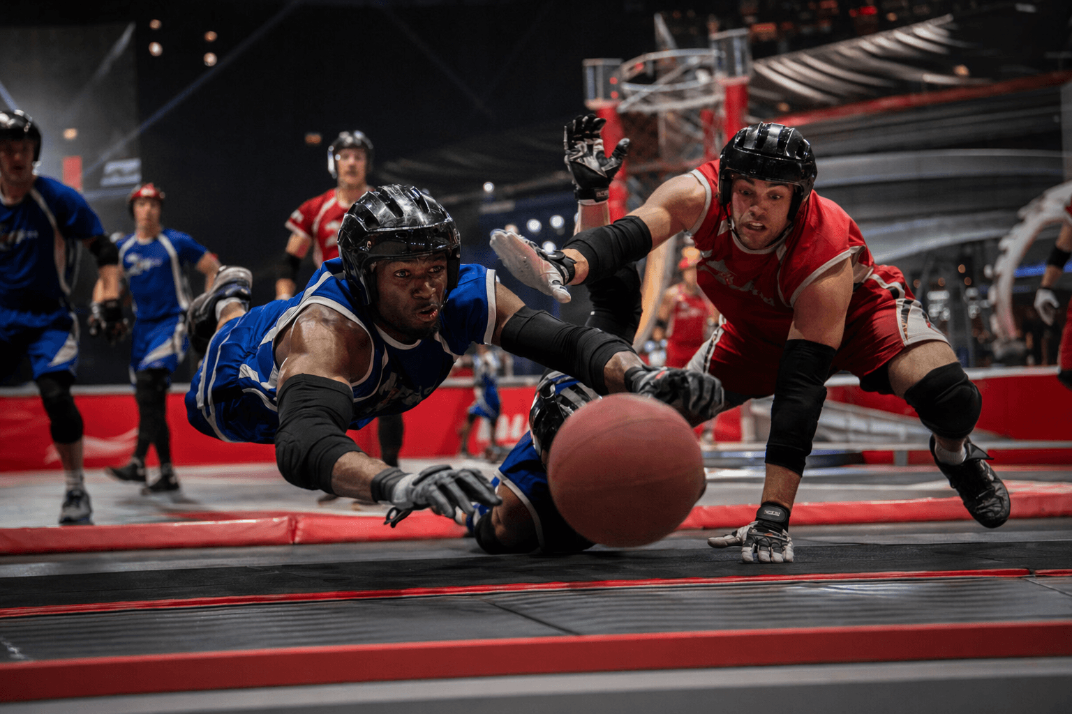 SlamBall rulebook reshapes game with live subs, face-offs, and no-contact zones