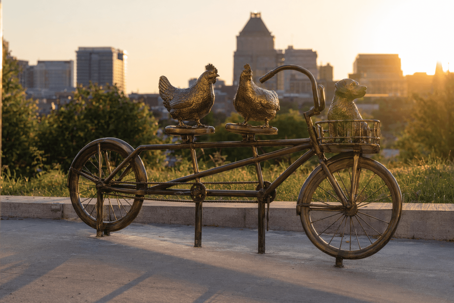 Public art honors Dabney Sanders on Downtown Greenway in Greensboro