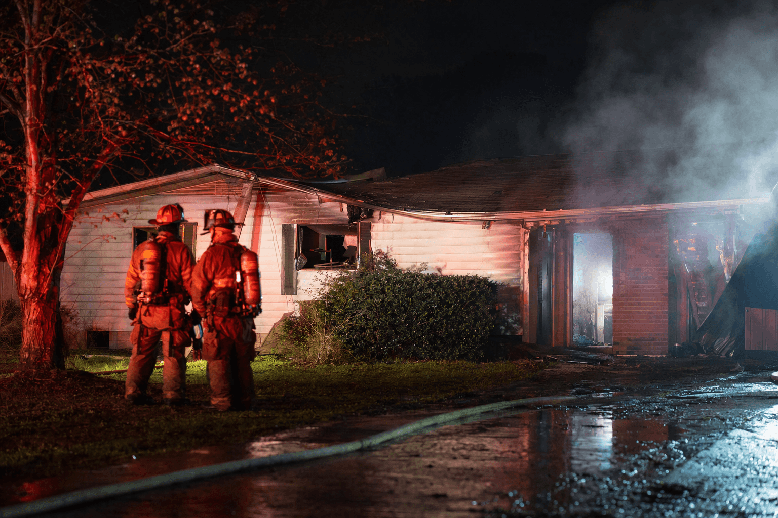 Early-morning Greensboro fire leaves two residents displaced on Manchester Place