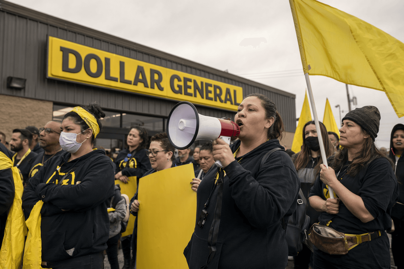 May Day protests highlight retail workers’ pay, scheduling frustrations