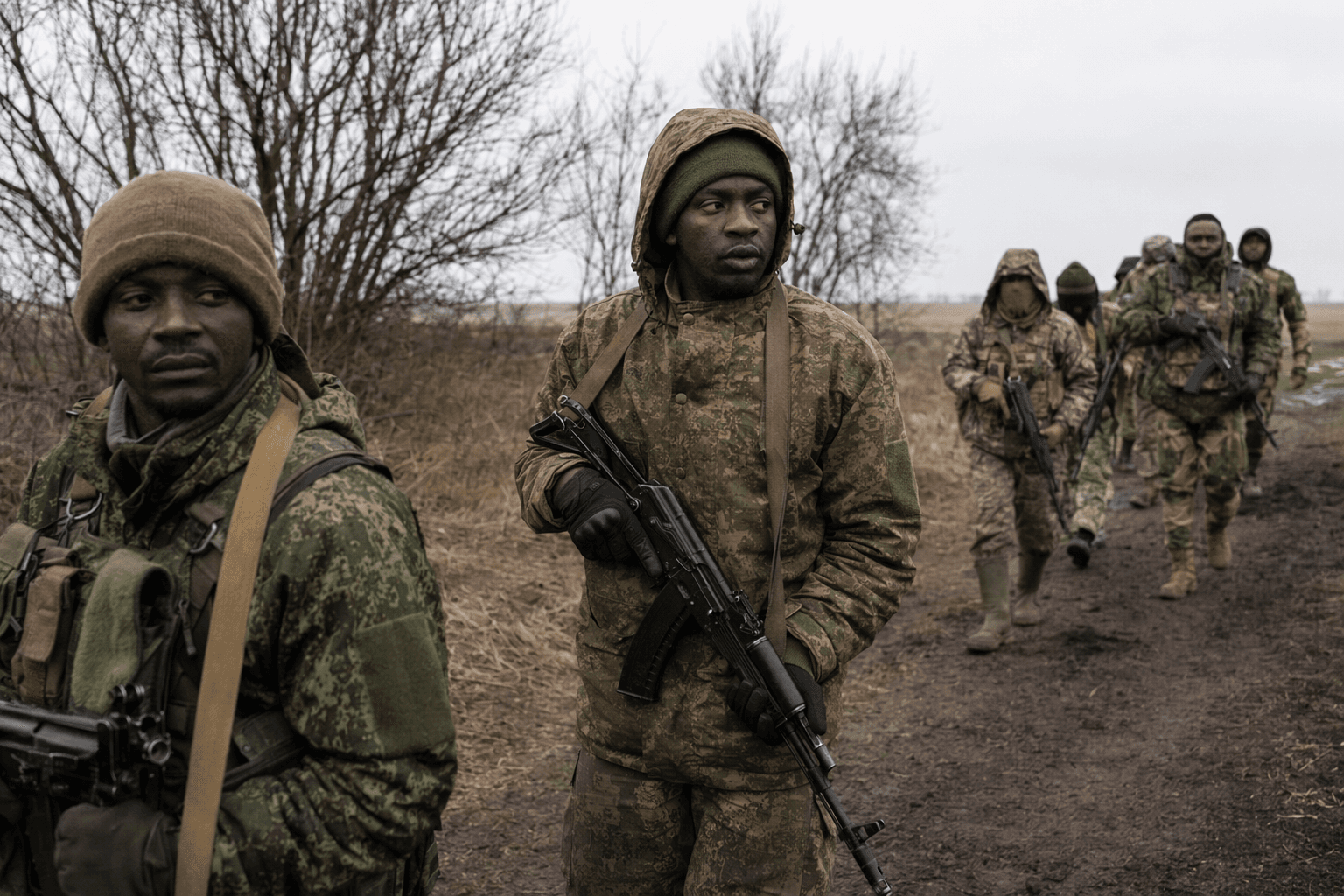 Africans lured by fake jobs in Russia, then forced into war
