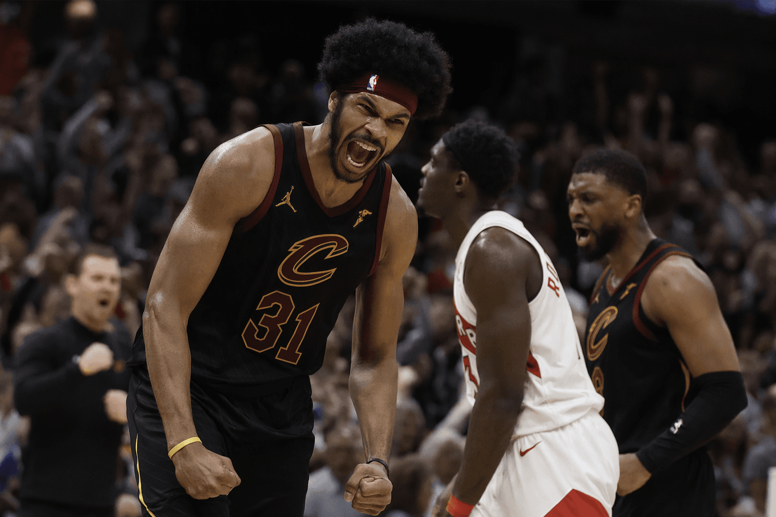 Cavaliers overpower Raptors in Game 7, advance to face Pistons