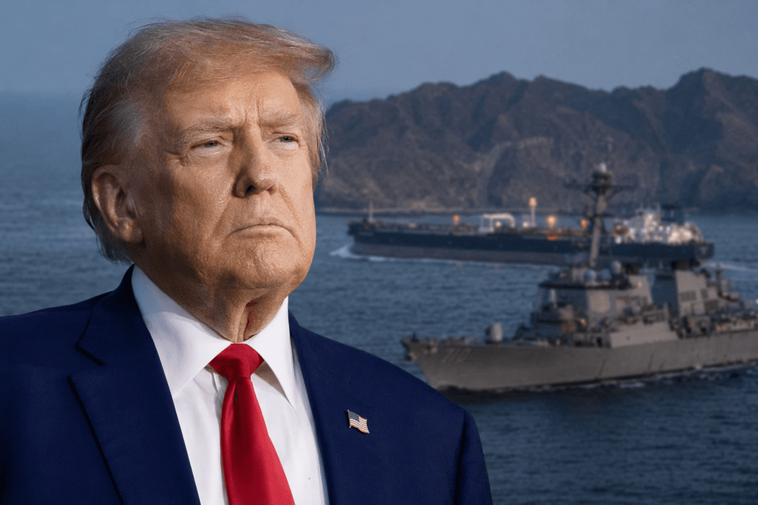 Trump says U.S. will guide stranded ships through Strait of Hormuz