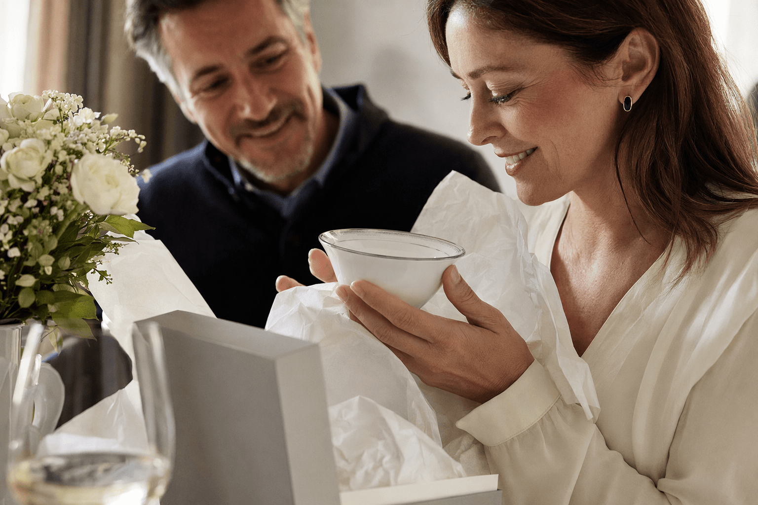 20th Anniversary Gifts Blend China, Platinum and Meaningful Symbolism